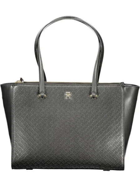 Shopperka Tommy Hilfiger czarna