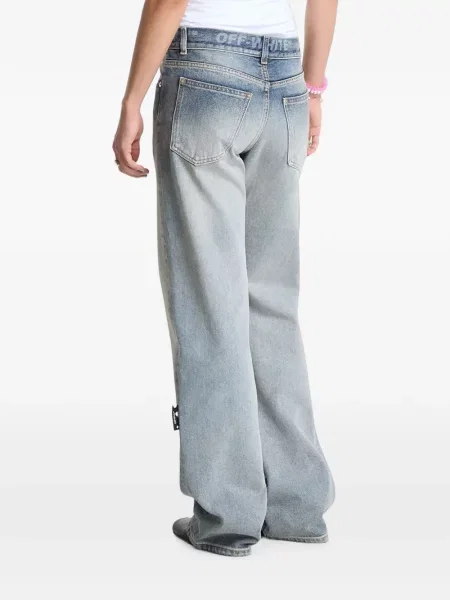 Blugi Off-white alb
