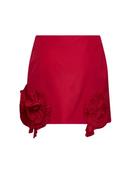 Spódnica Blumarine z tafty czerwona