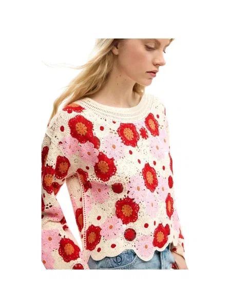Pulover Desigual bej