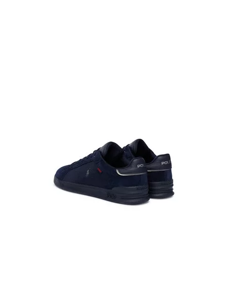Sneakersy Polo Ralph Lauren Heritage Court Utily Tmavomodrá čierna
