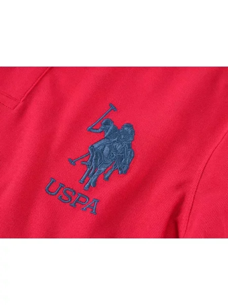 Bežecká polokošeľa U.s. Polo Assn. červená