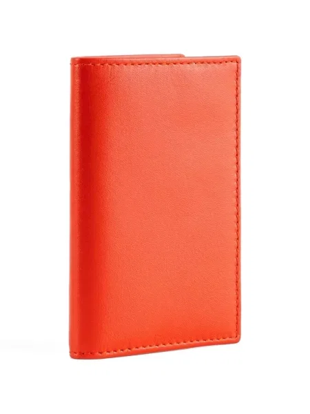 Portofel Comme Des Garçons Wallet din piele portocaliu