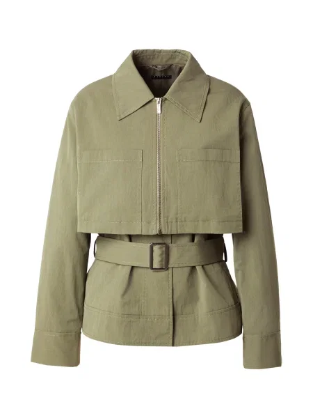 Sisley Geacă de primăvară-toamnă pastel verde