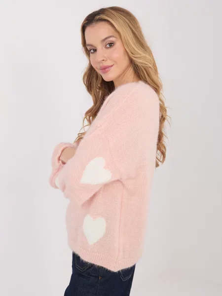 Pulover Italy Moda alb