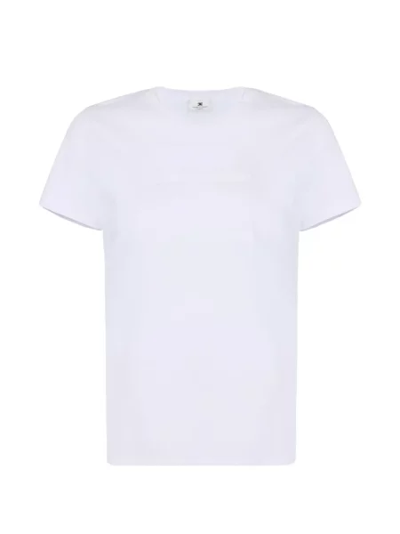 Tricou Elisabetta Franchi cu broderie alb
