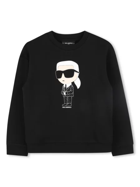 Bluza dziecięca Karl Lagerfeld czarna