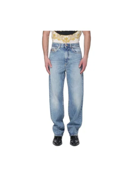 Jeansy Versace niebieskie