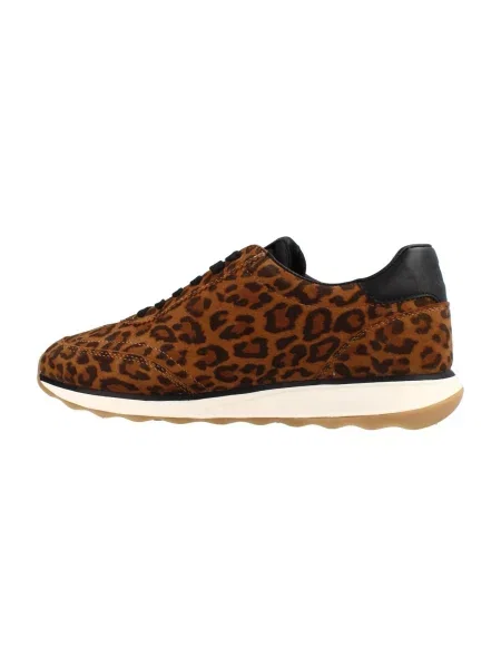 Semišové retro tenisky Fitflop s leopardím vzorom