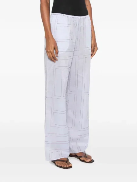 Pantaloni Toteme albastru