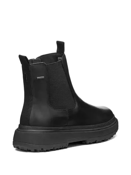 Botine chelsea Geox din piele negru