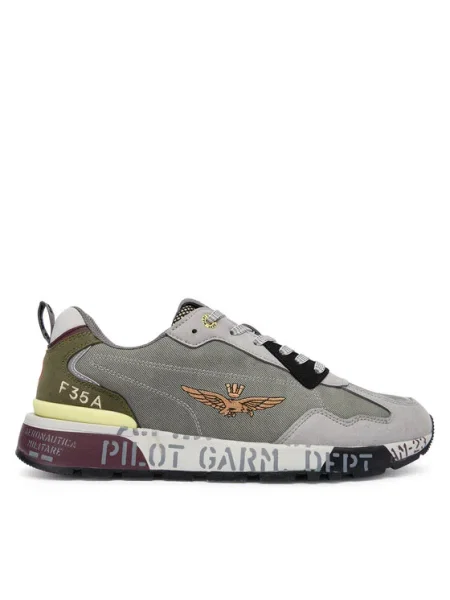 Маратонки Aeronautica Militare SNEAKERS мъжки сиво