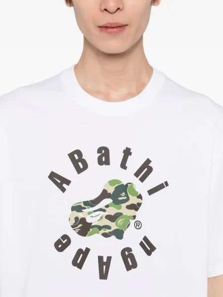 Tricou A Bathing Ape® alb