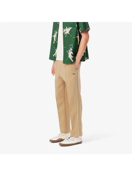 Спортивные штаны Lacoste бежевые