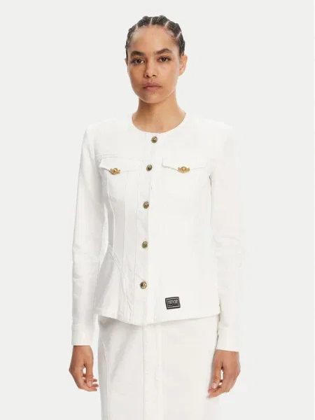 Versace Jeans Couture Koktejlové šaty biela