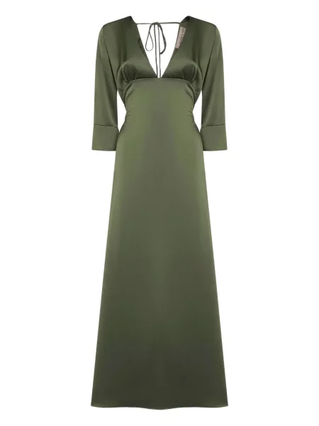 Sukienka Blanca Vita dzwony garniturowa zielona