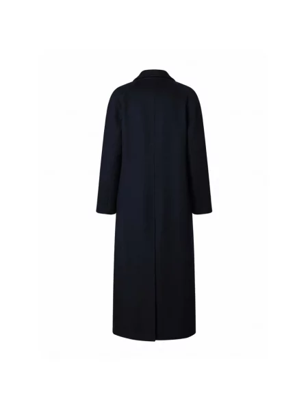 Płaszcz Max Mara z kaszmiru niebieski