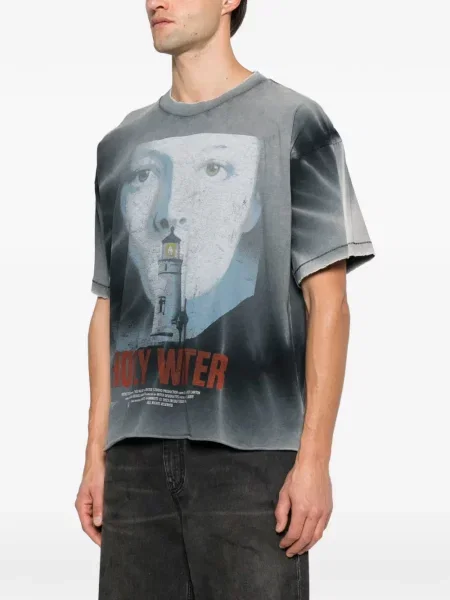 Tricou Ercole Studio cu imagine gri