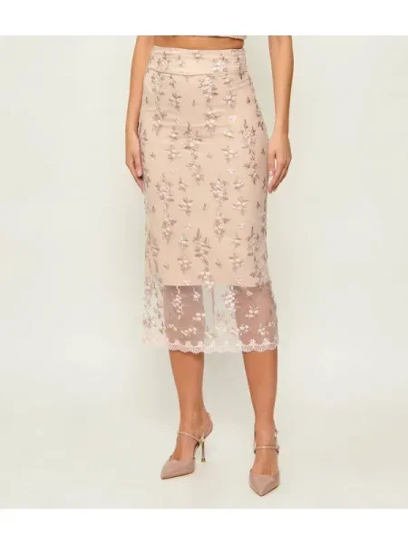 GUESS Fustă CATERINA bej