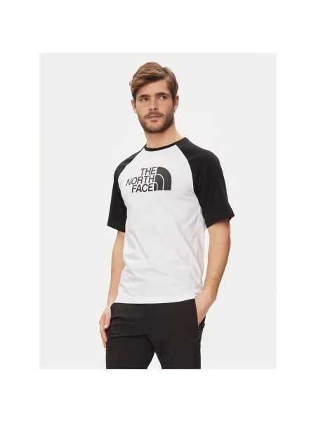 The North Face T-Shirt Easy Regular Fit λευκό