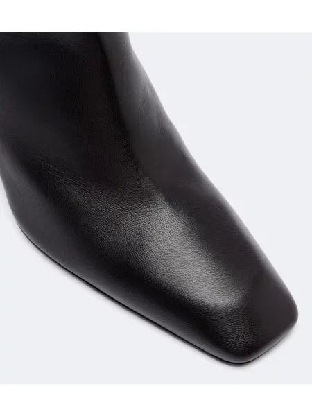 Cizme scurte Toteme din piele negru