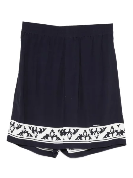 Pantaloni scurți Sandro albastru