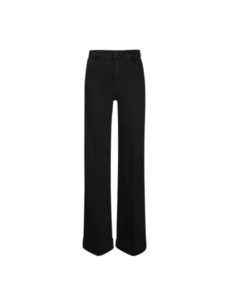 Jeansy dzwony 7 For All Mankind dzwony czarne