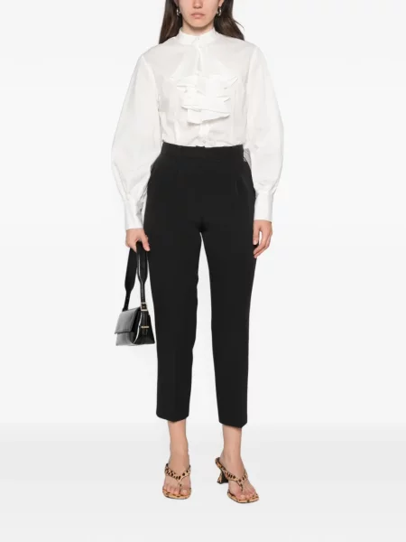 Decupat pantaloni Twinset negru