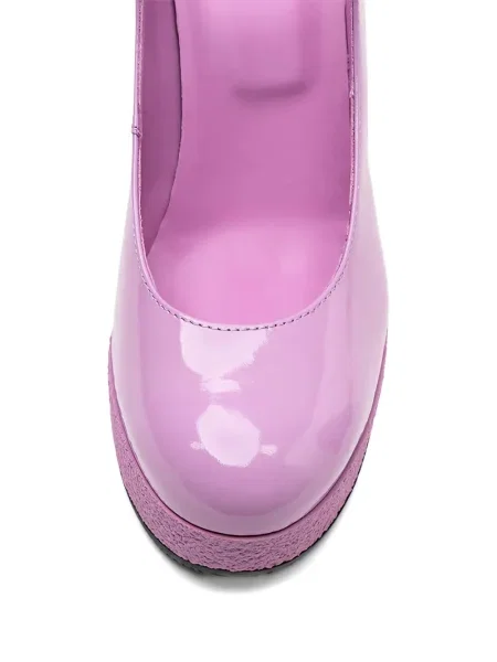 Pantofi cu toc Hogan din piele roz
