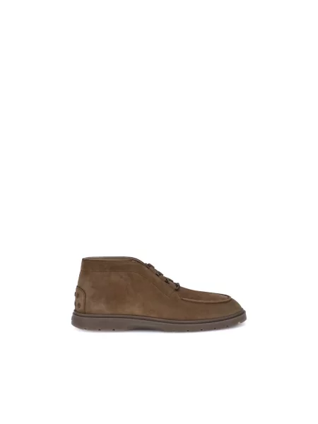 Botki Tod's zamszowe brązowe