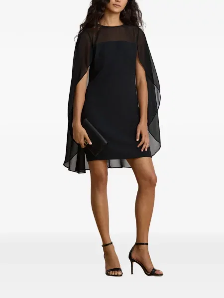 Rochie mini Lauren Ralph Lauren negru