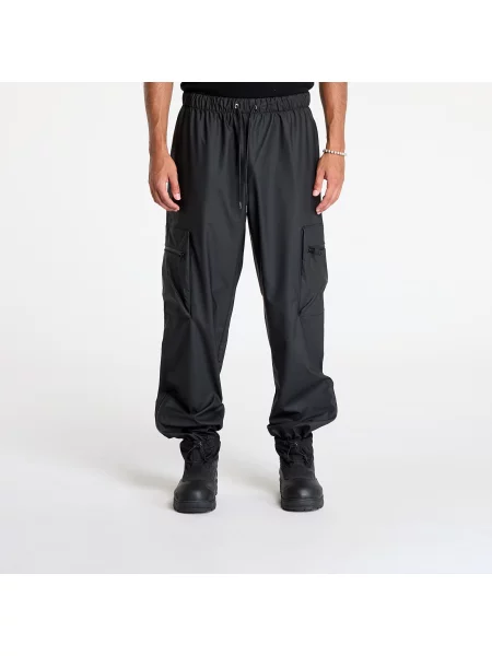 Rains spodnie dresowe Pants gładkie czarny