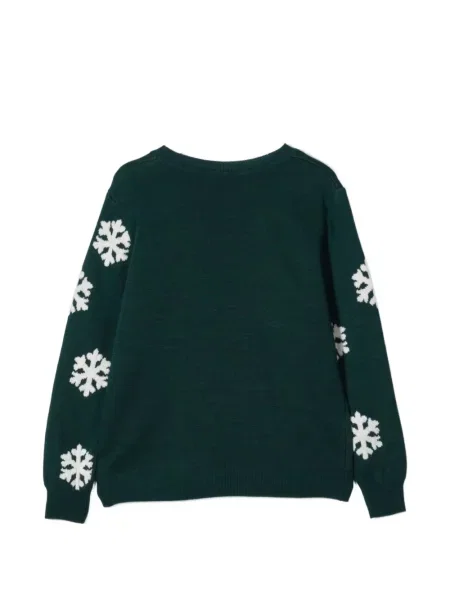 Pulover Siola cu imagine verde