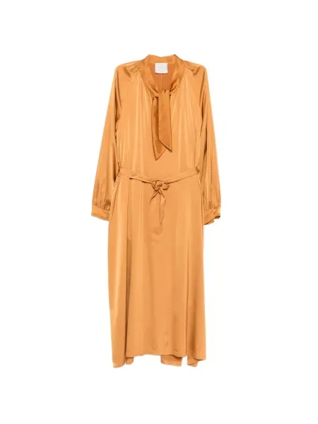 Cu centură rochie midi Forte_forte cu legături
