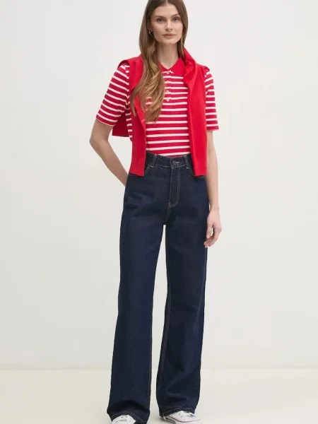 Tommy Hilfiger tricou polo alb