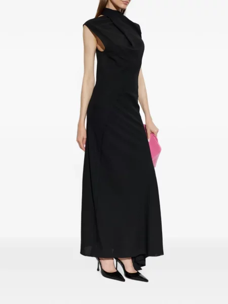 Rochie The Attico de lână negru