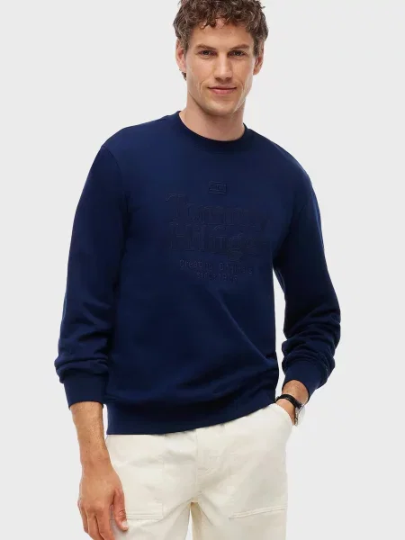 Махровий світшот Tommy Hilfiger синій