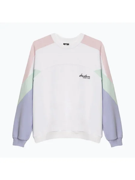 Bluză pentru femei Kaotiko Elina white / rosat / green / grape alb