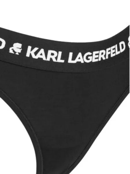 Karl Lagerfeld Tangice / bela črna