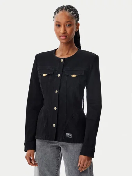 Versace Jeans Couture Джинсова куртка чорний