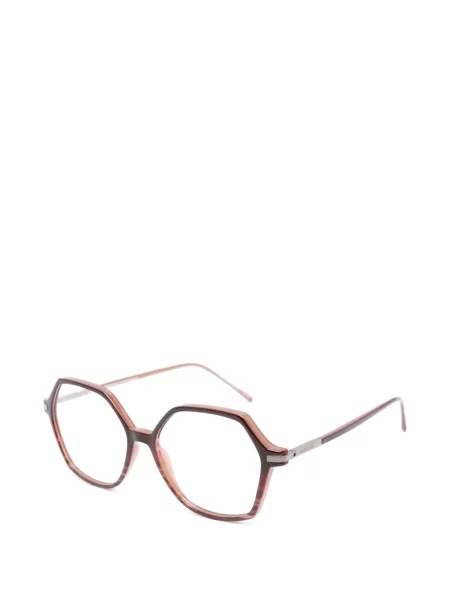 Ochelari de soare S2s cu imprimeu geometric roșu