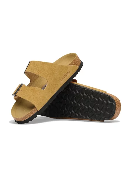 Замшевые шлепанцы Birkenstock