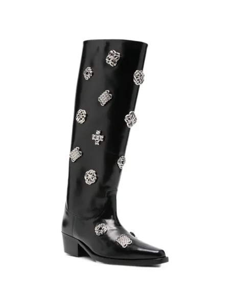 Botine Toga Pulla din piele negru