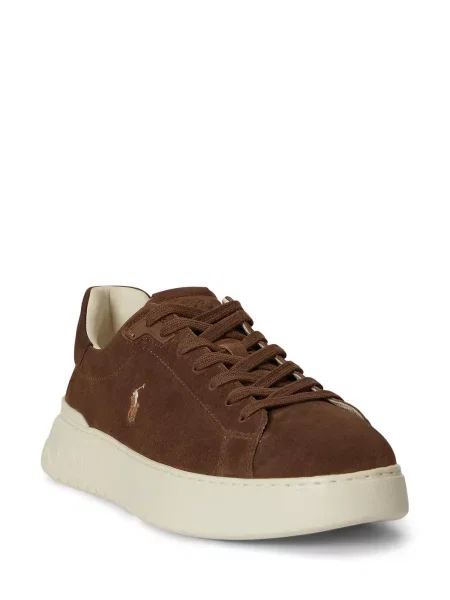 Sneakerși Polo Ralph Lauren maro
