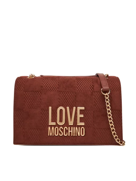 LOVE MOSCHINO Τσάντα καφέ