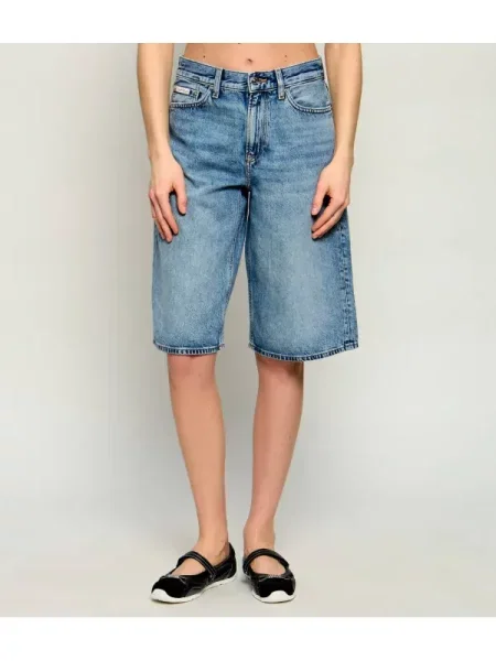 Calvin Klein Jeans De blugi pantaloni scurți albastru