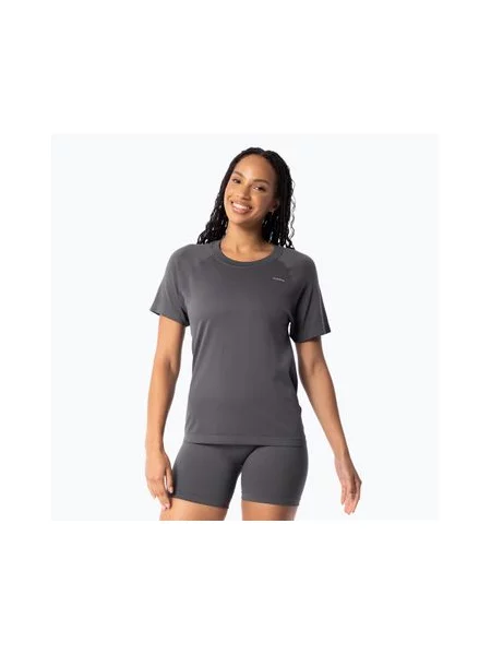 Бесшовная спортивная футболка Carpatree серая