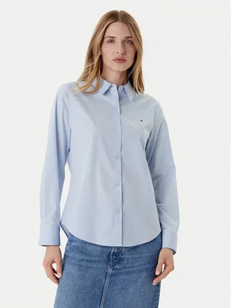 TOMMY HILFIGER Halenka ESS světlemodrá modrá