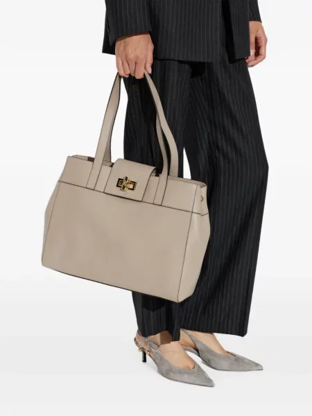 Geantă shopper Furla din piele