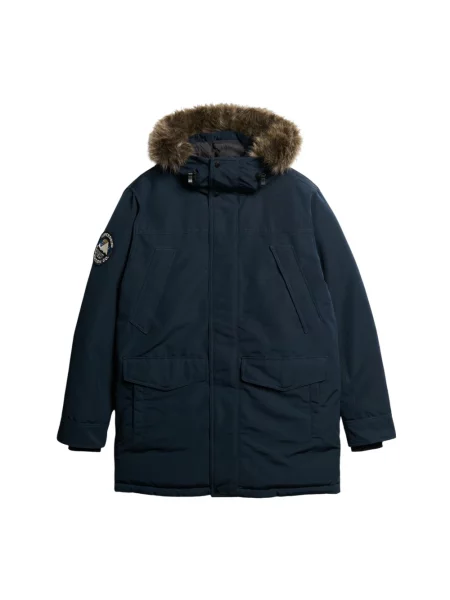 Parka Superdry niebieska
